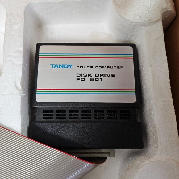 Tandy Color Computer 2 Original Box with Cord & Manuals - Picture 7 of 13